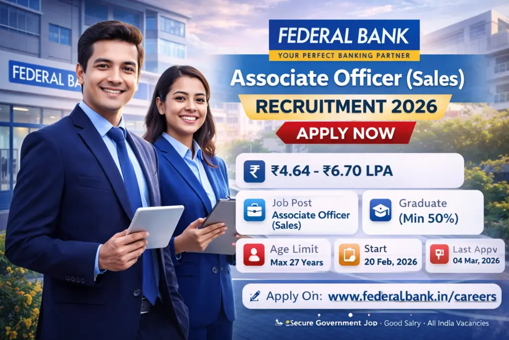Federal Bank Associate Officer Recruitment 2026