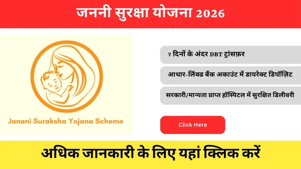 Janani Suraksha Yojana 2026